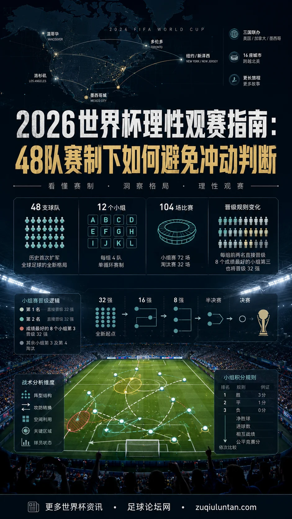 2026世界杯理性观赛指南：48队赛制下如何避免冲动判断