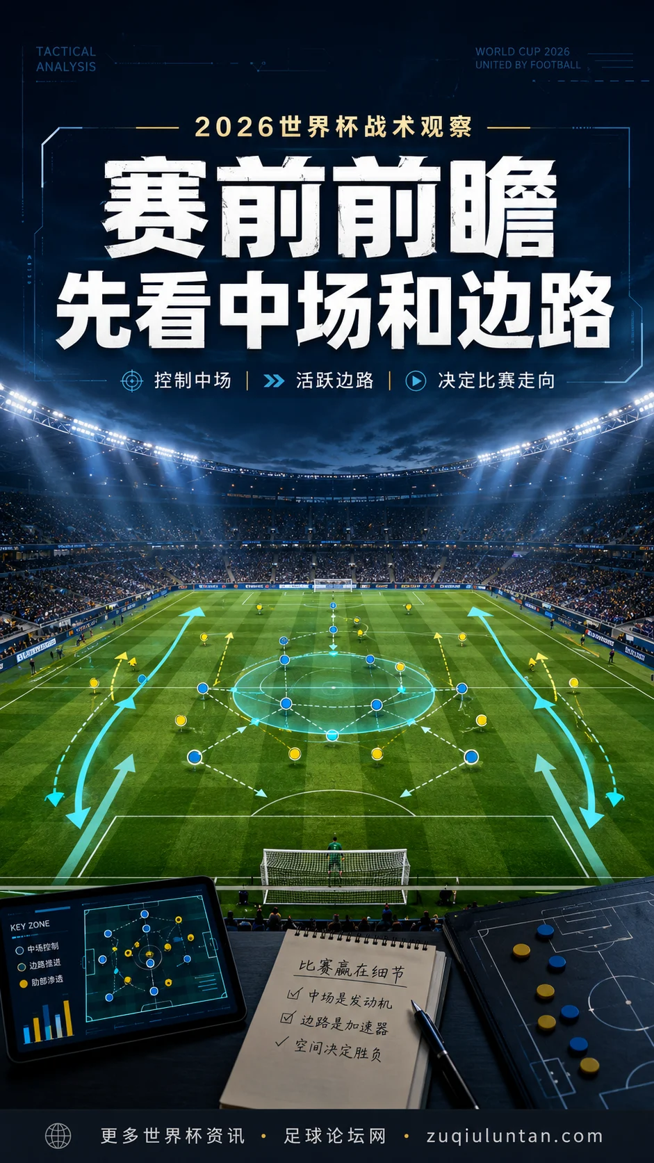 2026世界杯赛前战术前瞻：别只盯球星，先看中场和边路
