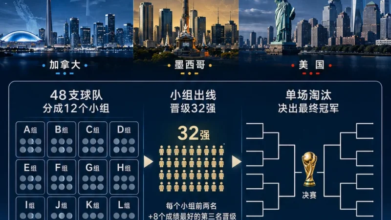 2026世界杯赛制解读：48队时代球迷最该看懂的晋级规则