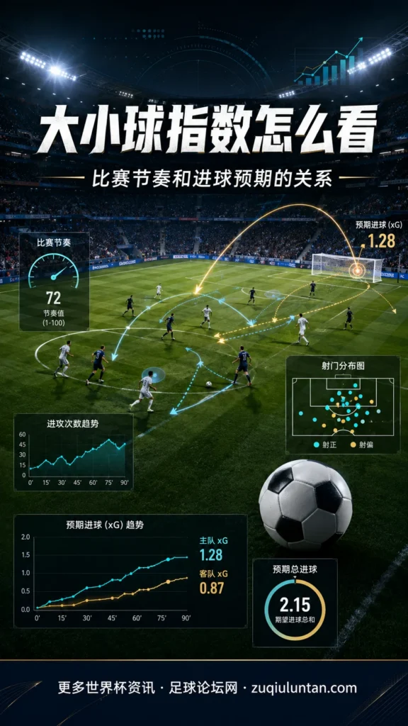 大小球指数怎么看:把比赛节奏和进球预期放在一起看