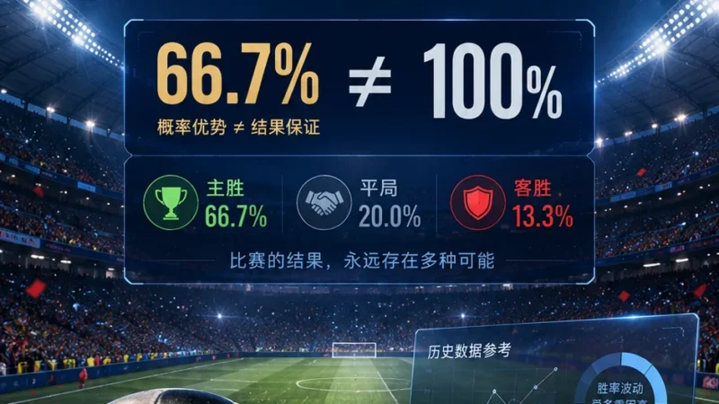 低赔率怎么看：它说明更可能，不代表一定赢