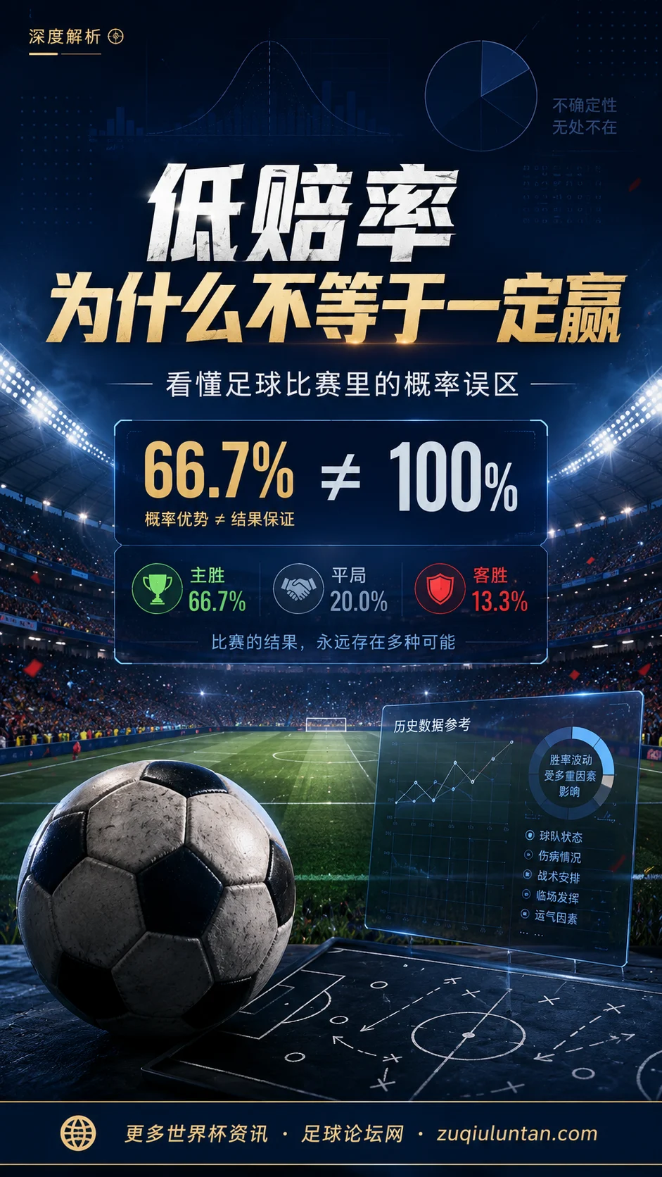 低赔率怎么看：它说明更可能，不代表一定赢