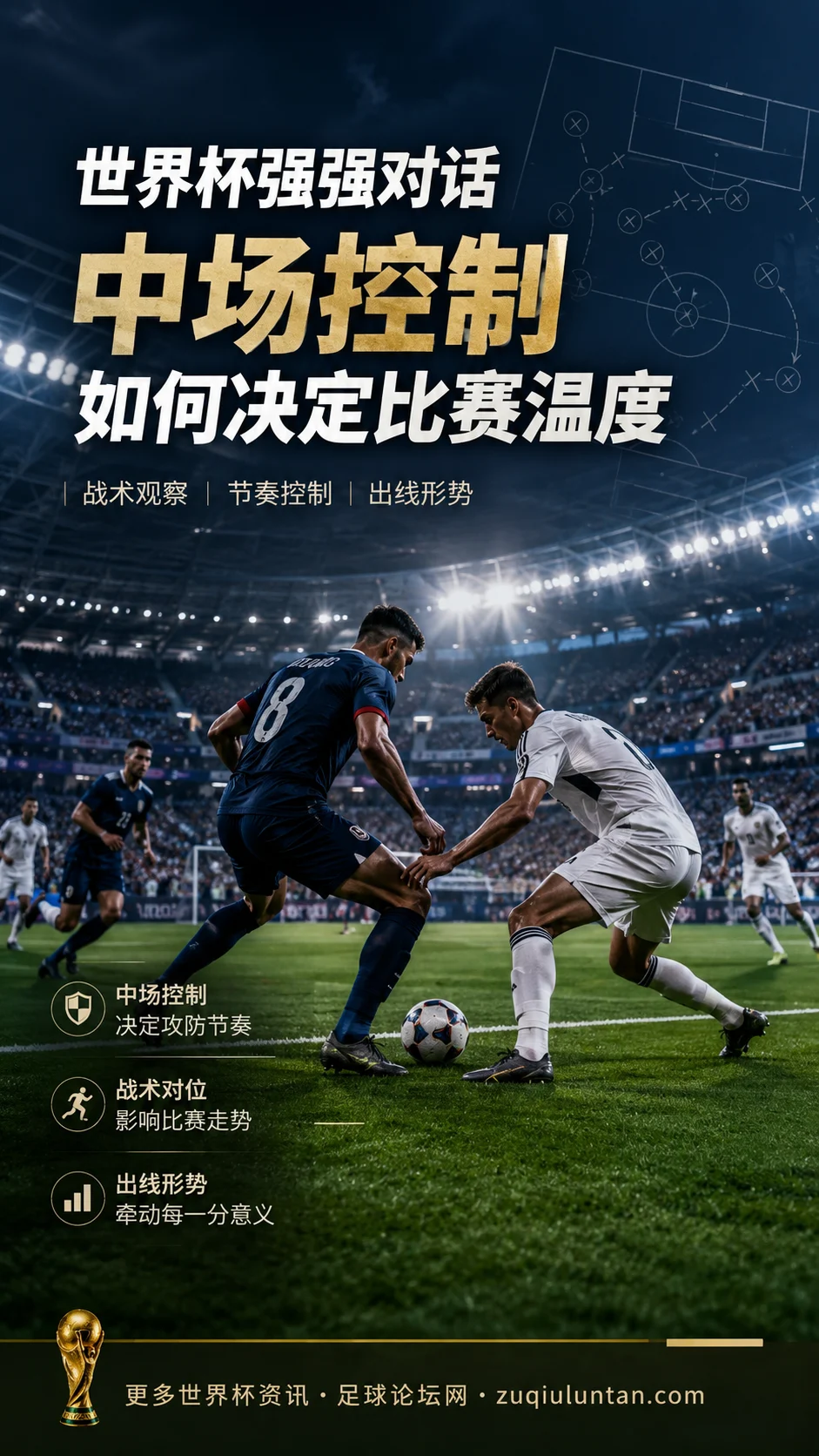 世界杯强强对话怎么看：中场控制如何决定比赛温度