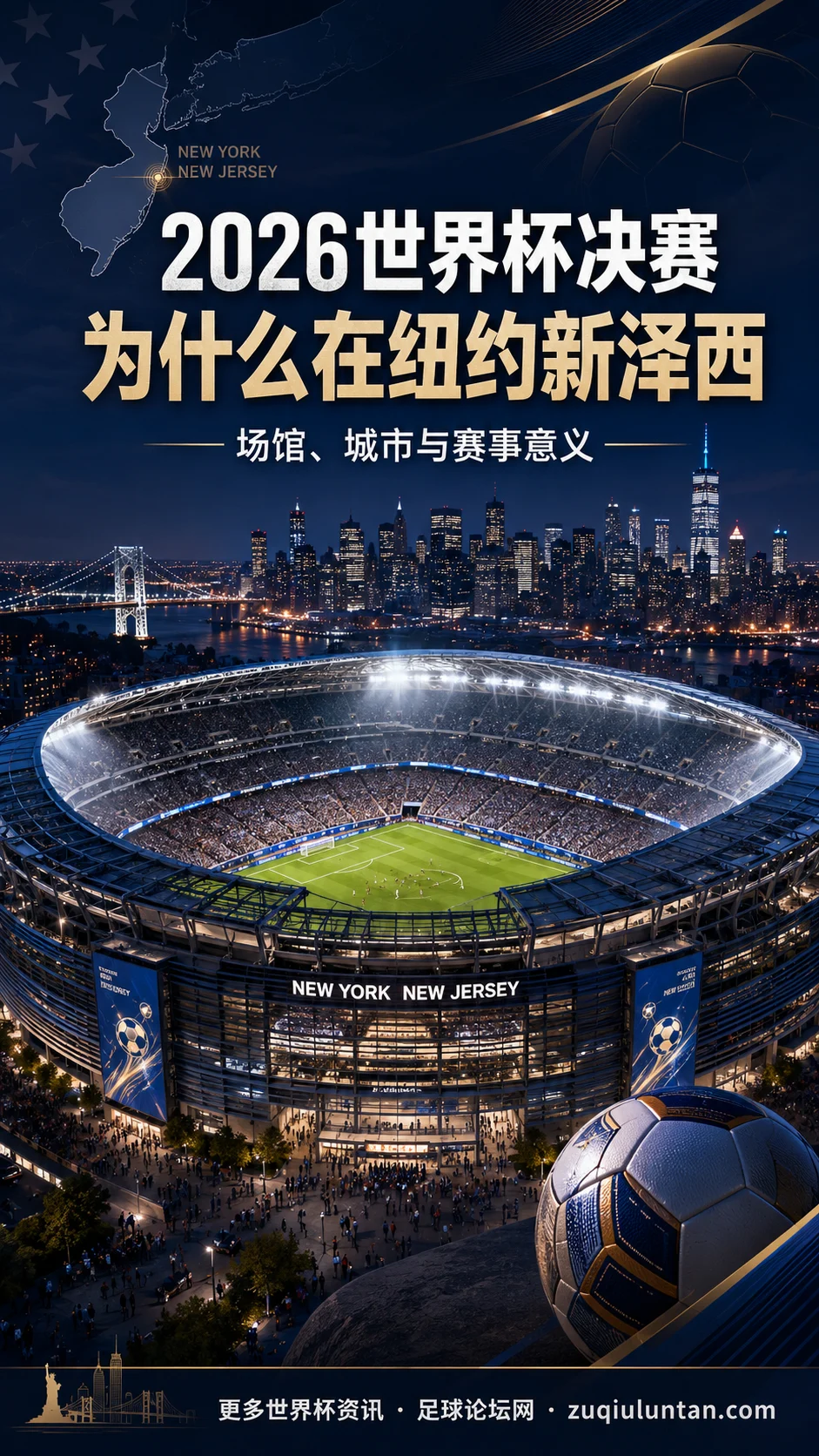 2026世界杯决赛为什么在纽约新泽西：球迷要看懂的场馆位置与赛事意义