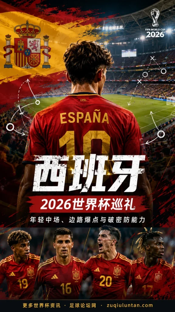 西班牙2026世界杯巡礼:年轻中场、边路爆点与破密防能力