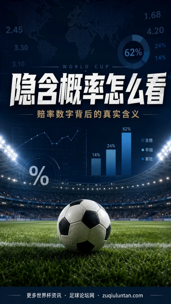 隐含概率怎么看:把赔率数字翻译成球迷能理解的比赛预期