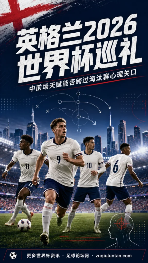 英格兰2026世界杯巡礼：中前场天赋能否跨过淘汰赛心理关口
